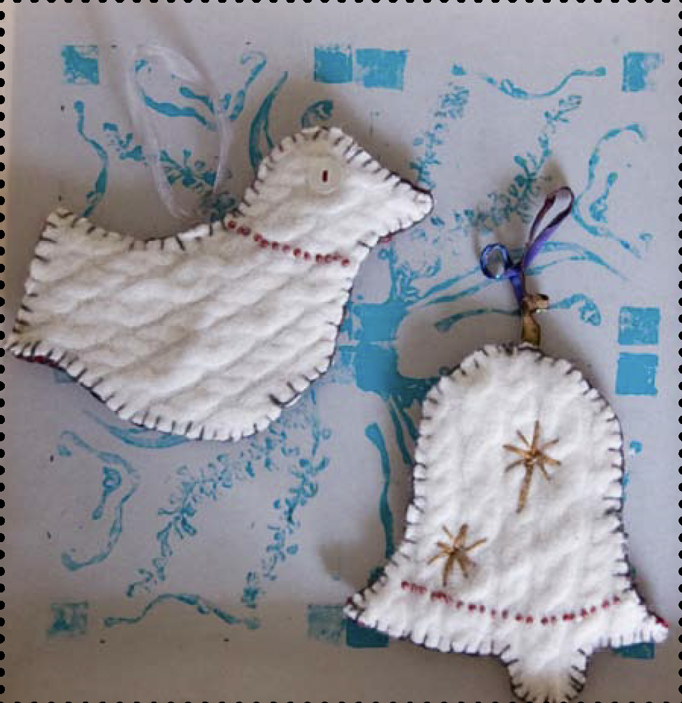 Recycled Peace Ornaments