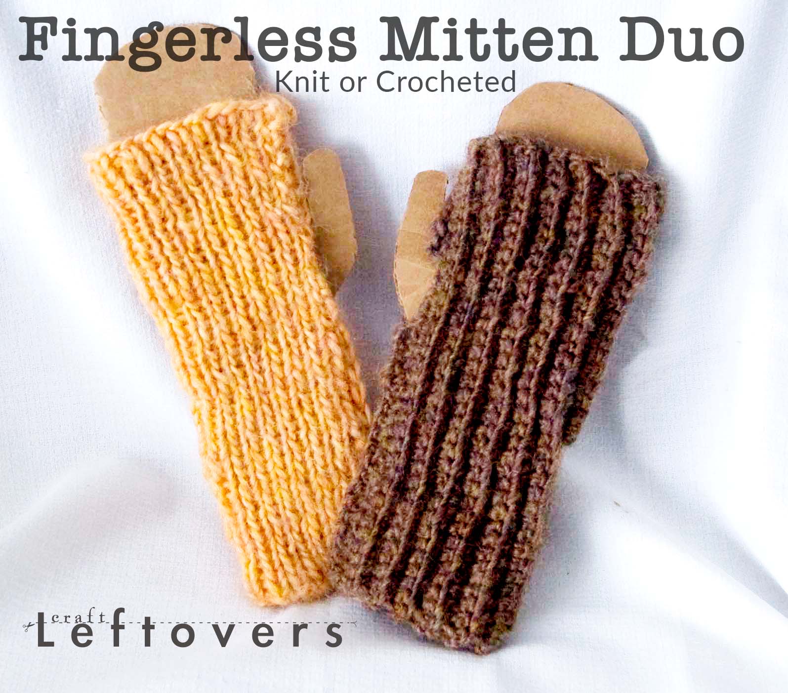 Fingerless Mitten Duo