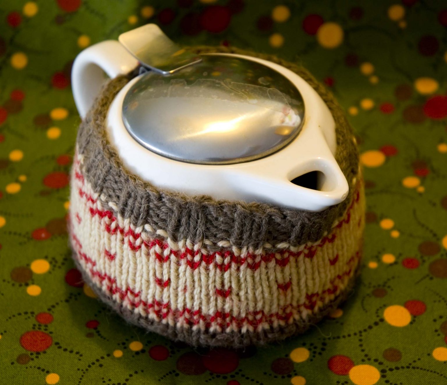 Knit Tea Cozy Craft Leftovers