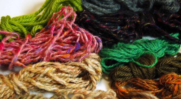Yarn Yardage Leftovers: Crewel Embroidery