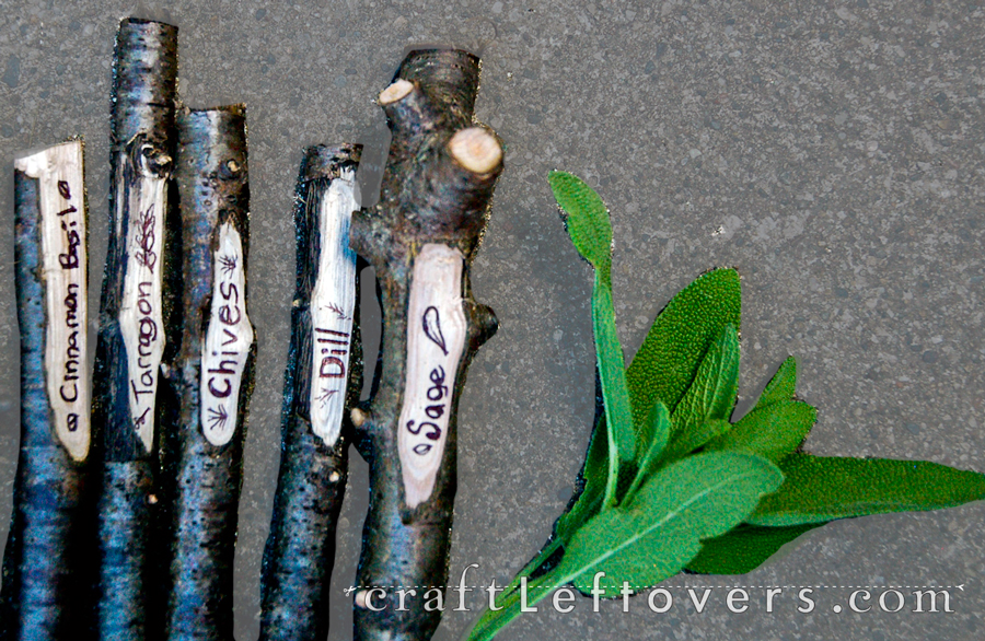 DIY Plant Markers – Stick it up!