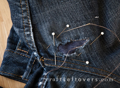 Decent Exposure: Mending my favorite jeans