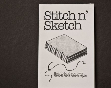 Stitch 'n' Sketch Mini Zine